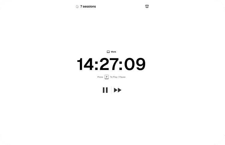 Countdown timer widget